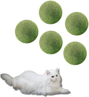 Petfun Catnip 5 Ball Interactive Licking for Cats, Natural Catnip Catnip Cat Chew