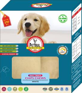 petbul Chips Chews White Dog Chew