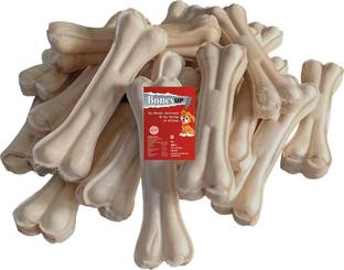 Bones UP Dog Chew Bones 5 inch - 1 Kg Pack , Bones for Dogs to Chew, Dog Bone Chicken Dog Chew