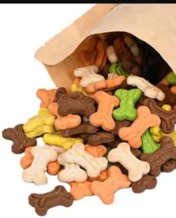 SUPER SUPER DOG BISCUIT MIXED FLAVOURS IMPORTED QUALITY (PACK OF-1) 900GM Chicken, Mutton Dog Chew