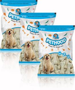 PET HOOD Dog Chew Bone 3 inch - 90 Piece, Dog Treat, Dog Bones Chicken Dog Chew