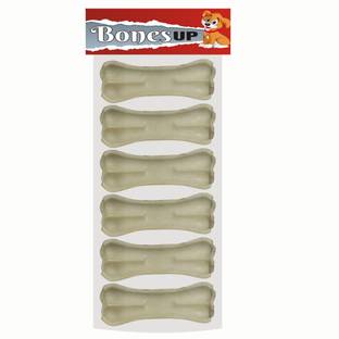 Bones UP Dog Chew Bone 3 inch - 6 Pc Pack , Bones for Dogs, Dog Snacks Chicken Dog Chew