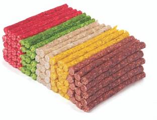 Bones UP Dog Chew Sticks 950g Multi-flavor (chicken,Mutton,Mint,Milk,Chocolate) Dog Treat Chicken, Mutton, Liver, Milk, Mint Dog Chew