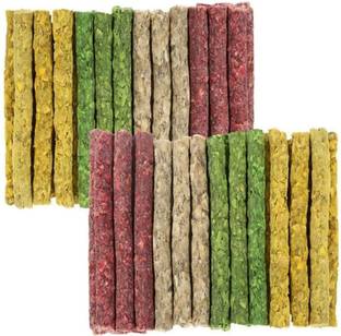 PET HOOD Dog Chew Munchy Sticks(900 g) Mix Flavor (Chicken , Mutton, Mint & Natural) Chicken, Mutton, Mint, Milk, Beef Dog Chew