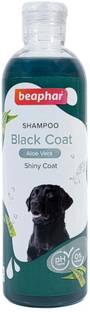 Beaphar Black Coat Dog Shampoo with Aloe Vera | pH Neutral Shampoo for Black Dogs 250 ml Pet Coat Cleanser