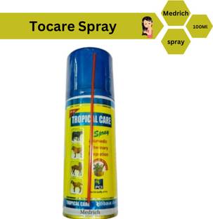 MEDRICH Pci Tropical Care Natural Spray for Pet Coat Cleanser 100ml 100 ml Pet Coat Cleanser
