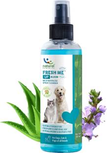 Natural Remedies Fresh Me Up Waterless Spray Cleanser for Dogs, Cats and Pups 160 ml (Pack of 1) 160 ml Pet Coat Cleanser