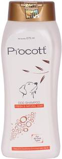 INTAS PROCOTT DOG SHAMPOO Fresh & Natural Coat, For all types of Coat 275 ml Pet Coat Cleanser