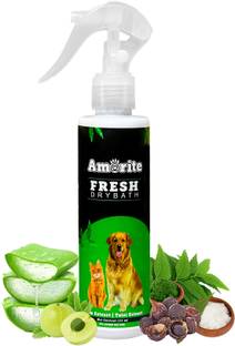 Amorite Antiseptic Pet Coat Spray Ticks And Fleas Pet Coat Spray | Treatment and Repellent pet deodorizer Coat Spray for Dogs, Puppies, Cats Deodorizer