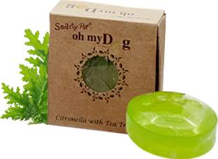 Pet Needs Fur Brightening Antibacterial Dog Soap-Citronella with Tea Tree Oil (Pack of 4) 400 ml Pet Coat Cleanser