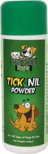 BARKER'S BATH Anti-Tick & Flea Pet Care Powder for Dogs & Cats (140gm, Pack of 1) 140 ml Pet Coat Cleanser