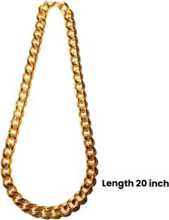 house of common Dog Chain and Neckless Medium/Small(Gold Color) Plain Dog Collar Charm