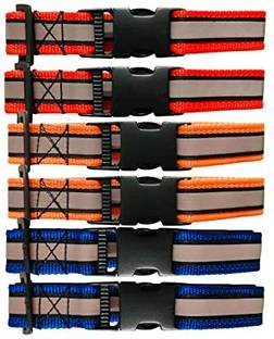 BLESSING PET PRODUCT attle Cow Buffalo Reflective Collar (CRT-TK-5), Pack of 5 Cow Everyday Collar