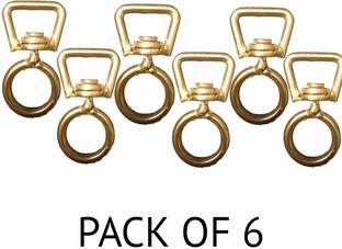 MsKESHAV PACK OF 6 BHANWARKADI FROM STRONG IRON FOR COW AND BUFFALO Plain Cow Collar Charm