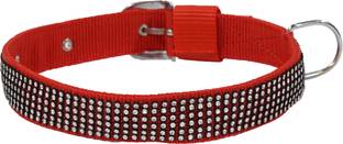 droopy diamond medium Plain Dog Collar Charm