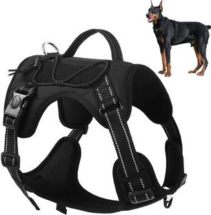 gustave Dog Vest Harness, Rottweiler Dog Belt for Medium Large Dogs, No-Pull Pet Harness Dog Standard Harness