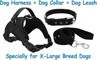 SAWAY Saway Pets Store Black Chest Body Belt Leash And Collar Small Dog Training Harness