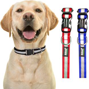 Buraq 2 Pcs Reflective Dog Collar - Feautures with Adjustable & Durable Dog Break Away Collar