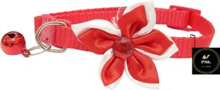 PSK PET MART Red Bow Tie Dog & Cat Everyday Collar