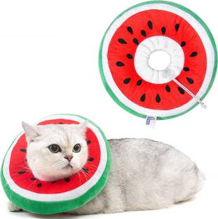 KUTKUT Adjustable Kitten Cone Collar, Adjustable Recovery E Collar Cat Everyday Collar