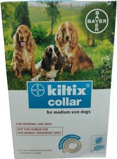 Bayer Bayer Kiltix Collar, Anti Tick and Flea Collar for Medium sized Dogs Dog Anti-tick Collar