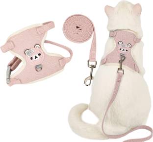 House Of Pets Teddy Cat Harness Beige Cat Harness & Leash