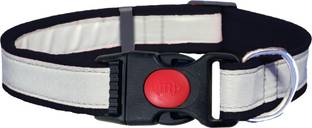 ALCAZAR Reflective Dog Collar, Quick Release Buckle (Recommanded for 14-23KG PET) Dog Everyday Collar