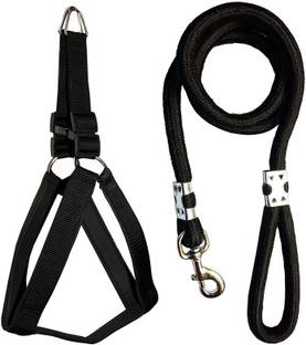 Smart Doggie Choke Free and Pulling Free Padded Easy Control Adjustable Dog Harness & Leash