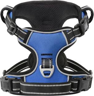Cocker Double Sided Blue S Dog Harness & Leash