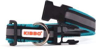 KIBBO Premium Reflective Dog Collar with Adjustable Buckle and D-Ring (Pack Of 1) Dog Everyday Collar
