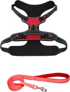 ALCAZAR Dog Chest Belt No Pull Harness (Recommended for 24-35KG Dogs) Dog Harness & Leash
