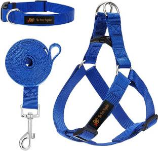 THE PETS POPULAR Nylon Dog Harness Combo Dog Harness & Leash