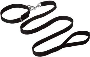 PAW ZONE 0.5 inch Black Puppy Belt, Collar Belt Dog Collar & Leash (Small, Black) Dog Collar & Leash
