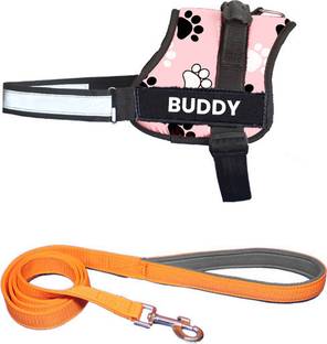 ALCAZAR Dog Vest Harness Leash Combo Set (M, Recommended for 14-23KG Pet) Dog Harness & Leash