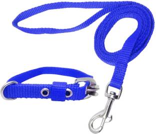 chullbull pet products 1/2 inch Collar Leash with Anti-Slip Handle (small , Red) Dog Collar & Leash