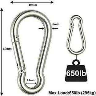 BLESSING PET PRODUCT SNAPS HOOKS (PACKS OF2 PCS) 8 cm Dog & Cat Chain Leash