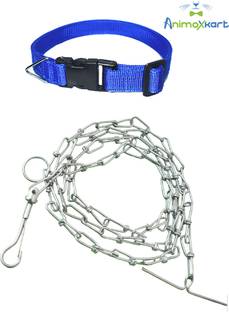 animoxkart Animoxkart Dog & Cat Neck Belt PVC Collar and Chain Steel, Small . Dog & Cat Collar & Chain