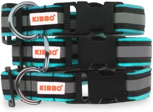KIBBO Reflective Strip Super Quality Nylon Lightweight and Flexible Dog Everyday Collar