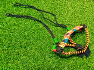 Amar Cotton Amar Cotton Black Cotton Katara Cow Rope Halter (1-Piece) Cow Standard Harness