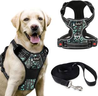 Berlin's Double-Sided Pro Dog Harness–Adjustable, Reflective & Safety No-Pull Pet Harness Dog Collar & Leash