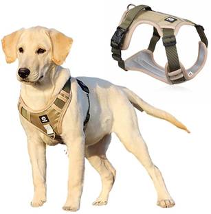gustave No Pull Dog Harness Reflective Strip Quick Release Adjustable for Medium Dogs Dog Safety Harness