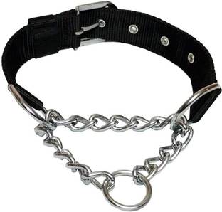 Smart Doggie Adjustable Nylon Collar Chain belt for Heavy Dog Everyday Collar