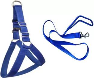 BODY BUILDING GOOD QUALITY BLUE COLOR DOG BODY BELT SET Dog Harness & Leash
