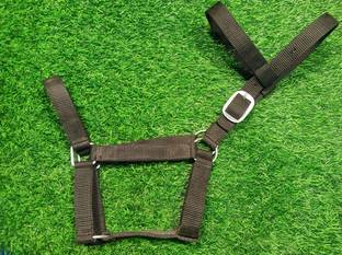 Amar Cotton Amar Cotton Black Horse (2 Ply Layer) Halter/Bridle/Mohra/Morkhi Horse Standard Harness