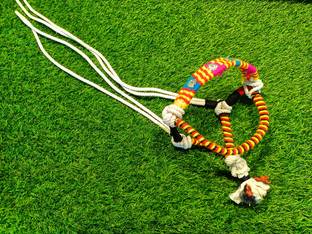 Amar Cotton Amar Cotton White Resham Katara Cow Rope Halter (1-Piece) Cow Standard Harness