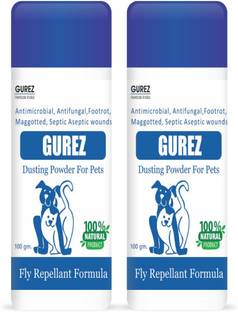 Gurez Powder for Dogs and Cats for Fly Repellant Anti-itching, Fungal infection 200 Gm Deodorizer
