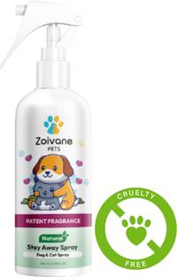 Zoivane Dog & Cat Stay Away Pet Area Repellent Spray Training Spray |Pack of 1 Patented Fragrance Cologne