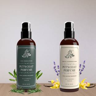 tail tribe PETS COAT PERFUME COMBO LAVENDER VANILLA & OUDH , CEDAR SAGE & THYME Cologne