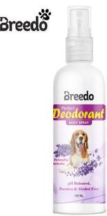 Breedo Dog Need Body Spray Deodorant Perfume Spray (100 ml) Natural Cologne
