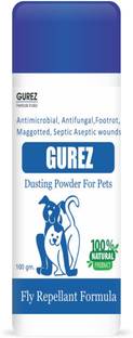 Gurez Powder for Dogs and Cats for Fly Repellant Anti-itching, Fungal infection 100 Gm Deodorizer